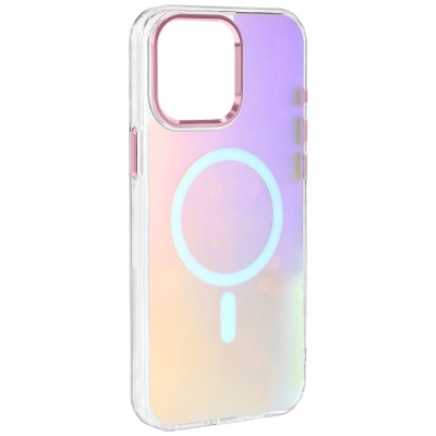 Чохол TPU Lunar Glow (MagFit) для Apple iPhone 12 Pro / 12 (6.1") Baby Pink Чохол TPU Lunar Glow (MagFit) для Apple iPhone 12 Pro / 12 (6.1") Baby Pink