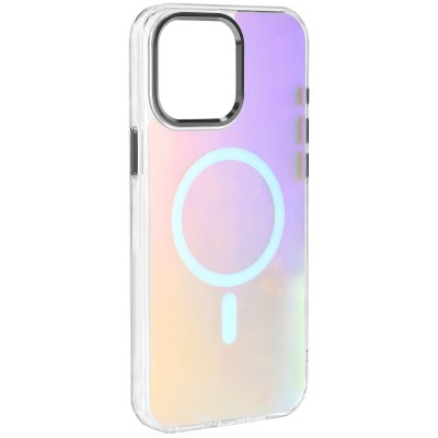 Чохол TPU Lunar Glow (MagFit) для Apple iPhone 15 Pro (6.1") Titanium Grey