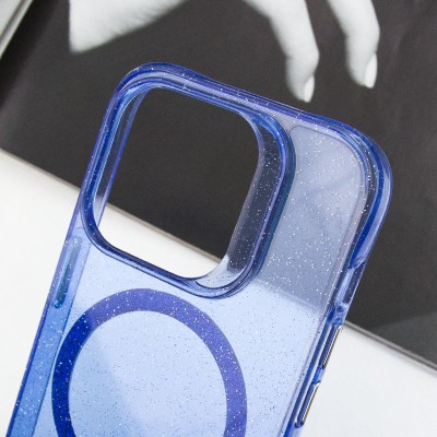 Чохол TPU Radiance with MagSafe для Apple iPhone 16 Pro (6.3") Blue Чохол TPU Radiance with MagSafe для Apple iPhone 16 Pro (6.3") Blue