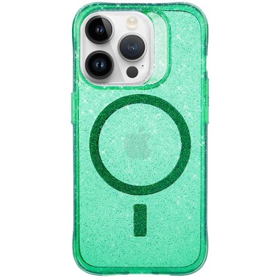 Чохол TPU Radiance with MagSafe для Apple iPhone 16 Pro (6.3") Green Чохол TPU Radiance with MagSafe для Apple iPhone 16 Pro (6.3") Green