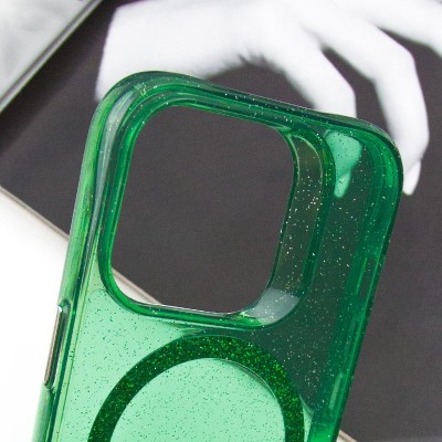 Чохол TPU Radiance with MagSafe для Apple iPhone 16 Pro (6.3") Green Чохол TPU Radiance with MagSafe для Apple iPhone 16 Pro (6.3") Green