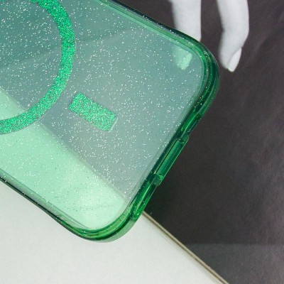 Чохол TPU Radiance with MagSafe для Apple iPhone 16 Pro (6.3") Green Чохол TPU Radiance with MagSafe для Apple iPhone 16 Pro (6.3") Green