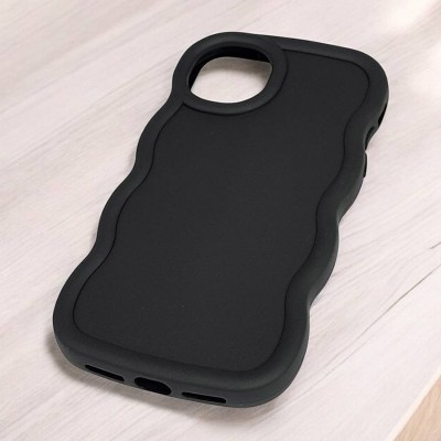Чохол TPU Ripple для Apple iPhone 15 (6.1") Black Чохол TPU Ripple для Apple iPhone 15 (6.1") Black