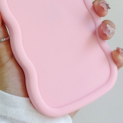 Чохол TPU Ripple для Apple iPhone 15 (6.1") Pink Чохол TPU Ripple для Apple iPhone 15 (6.1") Pink