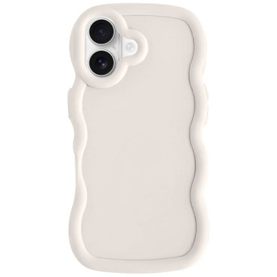 Чохол TPU Ripple для Apple iPhone 16 Plus (6.7") Antique White Чохол TPU Ripple для Apple iPhone 16 Plus (6.7") Antique White