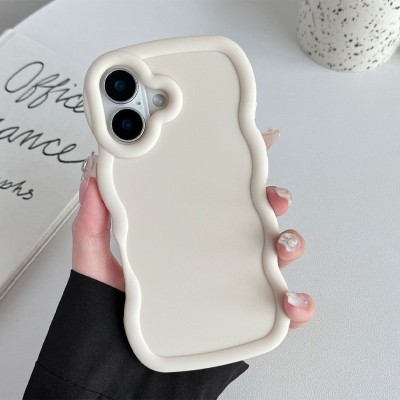 Чохол TPU Ripple для Apple iPhone 16 Plus (6.7") Antique White Чохол TPU Ripple для Apple iPhone 16 Plus (6.7") Antique White