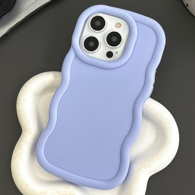 Чохол TPU Ripple для Apple iPhone 16 Pro (6.3") Lilac Blue