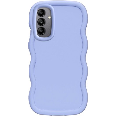Чохол TPU Ripple для Samsung Galaxy S23 FE Lilac Blue Чохол TPU Ripple для Samsung Galaxy S23 FE Lilac Blue