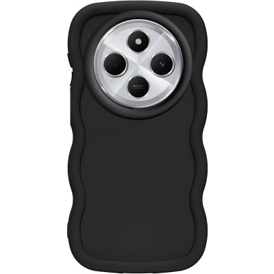 Чохол TPU Ripple для Xiaomi Redmi 14C / Poco C75 Black Чохол TPU Ripple для Xiaomi Redmi 14C / Poco C75 Black