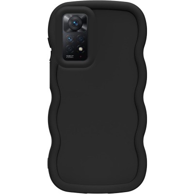 Чохол TPU Ripple для Xiaomi Redmi Note 11 Pro 4G/5G Black Чохол TPU Ripple для Xiaomi Redmi Note 11 Pro 4G/5G Black