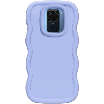 Чохол TPU Ripple для Xiaomi Redmi Note 9 / Redmi 10X Lilac Blue Чохол TPU Ripple для Xiaomi Redmi Note 9 / Redmi 10X Lilac Blue
