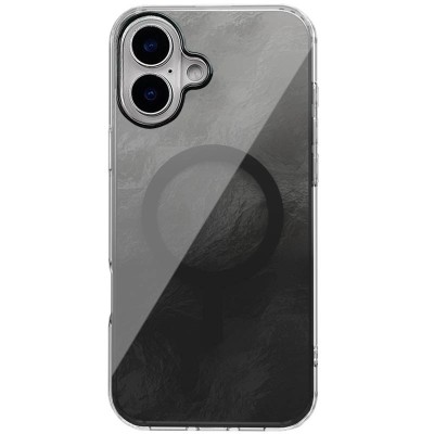 Чохол TPU Shiny Mountain (MagFit) для Apple iPhone 16 (6.1") Black Чохол TPU Shiny Mountain (MagFit) для Apple iPhone 16 (6.1") Black