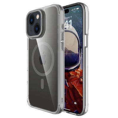 Чохол TPU Space Case Apex with MagSafe для Apple iPhone 13 / 14 / 15 (6.1") Grey Чохол TPU Space Case Apex with MagSafe для Apple iPhone 13 / 14 / 15 (6.1") Grey