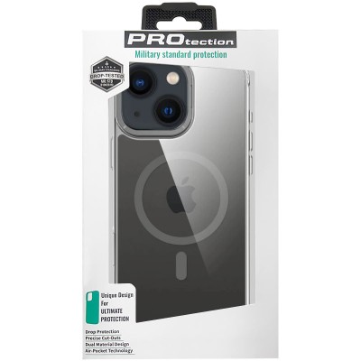 Чохол TPU Space Case Apex with MagSafe для Apple iPhone 13 / 14 / 15 (6.1") Grey Чохол TPU Space Case Apex with MagSafe для Apple iPhone 13 / 14 / 15 (6.1") Grey