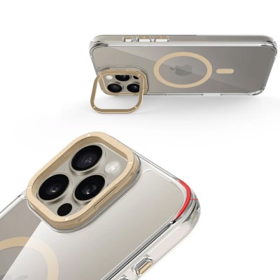 Чохол TPU Space Case Apex with MagSafe для Apple iPhone 13 Pro / 14 Pro (6.1") Gold