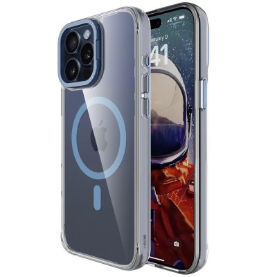 Чохол TPU Space Case Apex with MagSafe для Apple iPhone 13 Pro Max / 14 Pro Max (6.7") Navy Blue