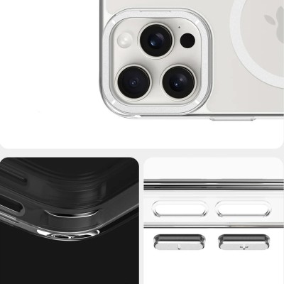 Чохол TPU Space Case Apex with MagSafe для Apple iPhone 13 Pro Max / 14 Pro Max (6.7") Silver