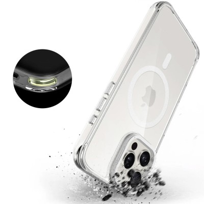 Чохол TPU Space Case Apex with MagSafe для Apple iPhone 13 Pro Max / 14 Pro Max (6.7") Silver