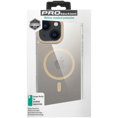 Чохол TPU Space Case Apex with MagSafe для Apple iPhone 14 Plus / 15 Plus (6.7") Gold Чохол TPU Space Case Apex with MagSafe для Apple iPhone 14 Plus / 15 Plus (6.7") Gold