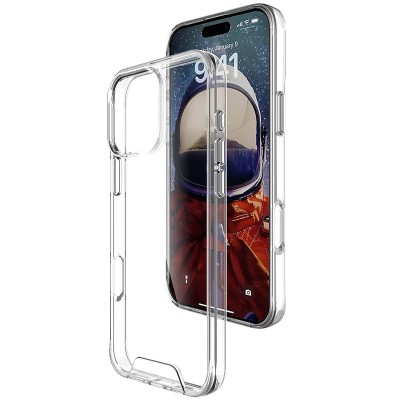Чохол TPU Space Case transparent для Apple iPhone 16 Pro (6.3") Прозорий Чохол TPU Space Case transparent для Apple iPhone 16 Pro (6.3") Прозорий
