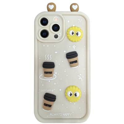 Чохол TPU Toys Case with Ears для Apple iPhone 12 Pro (6.1") Sand Чохол TPU Toys Case with Ears для Apple iPhone 12 Pro (6.1") Sand