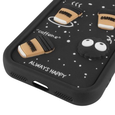 Чохол TPU Toys Case with Ears для Apple iPhone X / XS (5.8") Black