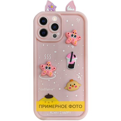 Чохол TPU Toys Case with Ears для Samsung Galaxy A36 5G Light Pink Чохол TPU Toys Case with Ears для Samsung Galaxy A36 5G Light Pink
