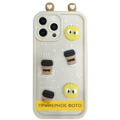 Чохол TPU Toys Case with Ears для Xiaomi Redmi Note 13 Pro 4G Sand Чохол TPU Toys Case with Ears для Xiaomi Redmi Note 13 Pro 4G Sand