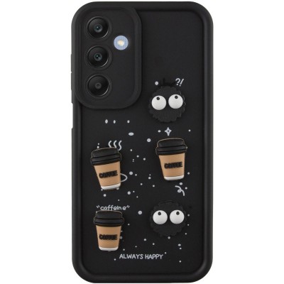 Чохол TPU Toys Case для Samsung Galaxy A05 Black / Always Happy Чохол TPU Toys Case для Samsung Galaxy A05 Black / Always Happy