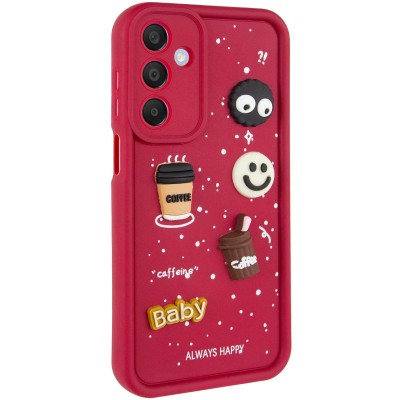 Чохол TPU Toys Case для Samsung Galaxy A25 5G Red / Always Happy Чохол TPU Toys Case для Samsung Galaxy A25 5G Red / Always Happy