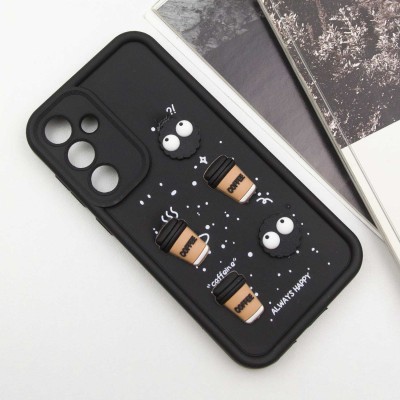 Чохол TPU Toys Case для Samsung Galaxy A35 Black / Always Happy Чохол TPU Toys Case для Samsung Galaxy A35 Black / Always Happy