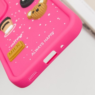 Чохол TPU Toys Case для Xiaomi Redmi 12C / Poco C55 Pink / Always Happy Чохол TPU Toys Case для Xiaomi Redmi 12C / Poco C55 Pink / Always Happy