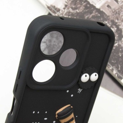Чохол TPU Toys Case для Xiaomi Redmi 13 4G / Poco M6 4G Black / Always Happy