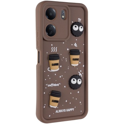 Чохол TPU Toys Case для Xiaomi Redmi 13C / Poco C65 Brown / Always Happy Чохол TPU Toys Case для Xiaomi Redmi 13C / Poco C65 Brown / Always Happy