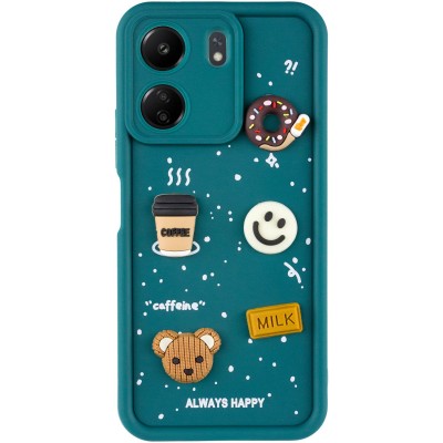 Чохол TPU Toys Case для Xiaomi Redmi 13C / Poco C65 Pine Green / Always Happy Чохол TPU Toys Case для Xiaomi Redmi 13C / Poco C65 Pine Green / Always Happy