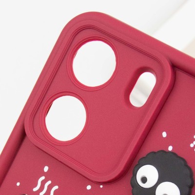 Чохол TPU Toys Case для Xiaomi Redmi 13C / Poco C65 Red / Always Happy