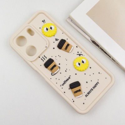 Чохол TPU Toys Case для Xiaomi Redmi 13C / Poco C65 Sand / Always Happy Чохол TPU Toys Case для Xiaomi Redmi 13C / Poco C65 Sand / Always Happy