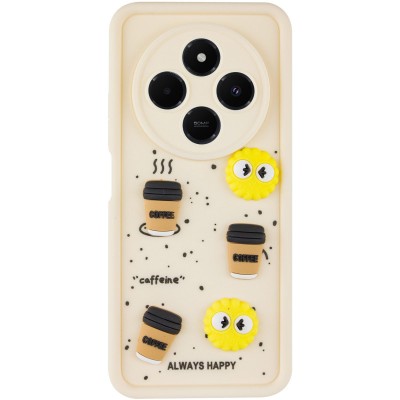 Чохол TPU Toys Case для Xiaomi Redmi 14C / Poco C75 Sand / Always Happy
