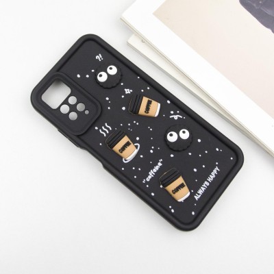 Чохол TPU Toys Case для Xiaomi Redmi Note 11 Pro 4G/5G / 12 Pro 4G Black / Always Happy Чохол TPU Toys Case для Xiaomi Redmi Note 11 Pro 4G/5G / 12 Pro 4G Black / Always Happy