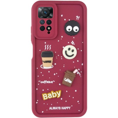 Чохол TPU Toys Case для Xiaomi Redmi Note 11 Pro 4G/5G / 12 Pro 4G Red / Always Happy Чохол TPU Toys Case для Xiaomi Redmi Note 11 Pro 4G/5G / 12 Pro 4G Red / Always Happy