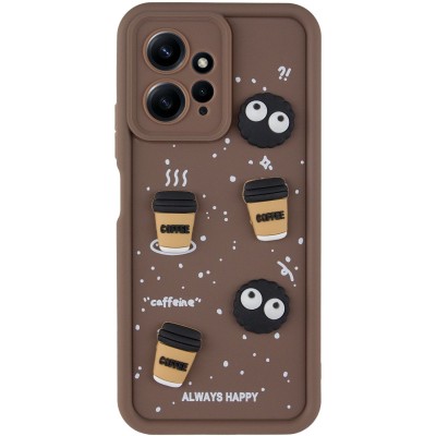 Чохол TPU Toys Case для Xiaomi Redmi Note 12 4G Brown / Always Happy