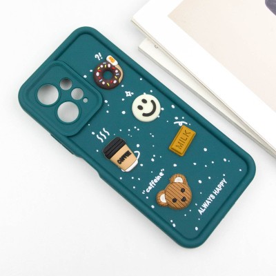 Чохол TPU Toys Case для Xiaomi Redmi Note 12 4G Pine Green / Always Happy