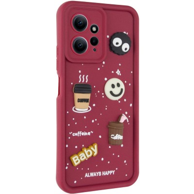Чохол TPU Toys Case для Xiaomi Redmi Note 12 4G Red / Always Happy Чохол TPU Toys Case для Xiaomi Redmi Note 12 4G Red / Always Happy