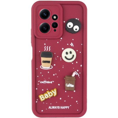 Чохол TPU Toys Case для Xiaomi Redmi Note 12 4G Red / Always Happy Чохол TPU Toys Case для Xiaomi Redmi Note 12 4G Red / Always Happy