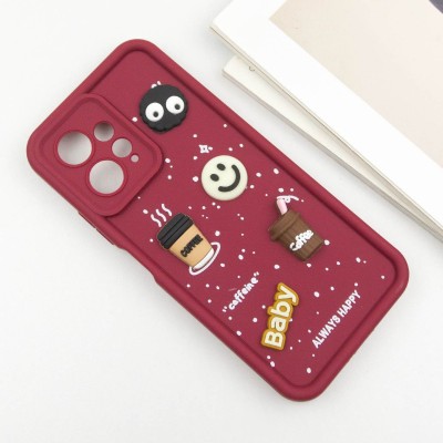 Чохол TPU Toys Case для Xiaomi Redmi Note 12 4G Red / Always Happy Чохол TPU Toys Case для Xiaomi Redmi Note 12 4G Red / Always Happy