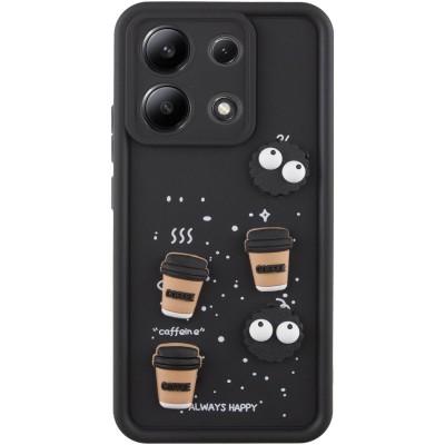 Чохол TPU Toys Case для Xiaomi Redmi Note 13 4G Black / Always Happy Чохол TPU Toys Case для Xiaomi Redmi Note 13 4G Black / Always Happy