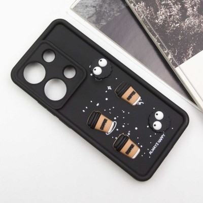 Чохол TPU Toys Case для Xiaomi Redmi Note 13 4G Black / Always Happy Чохол TPU Toys Case для Xiaomi Redmi Note 13 4G Black / Always Happy