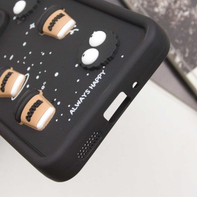Чохол TPU Toys Case для Xiaomi Redmi Note 13 4G Black / Always Happy Чохол TPU Toys Case для Xiaomi Redmi Note 13 4G Black / Always Happy