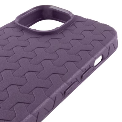 Чохол TPU Weaving для Apple iPhone 12 Pro Max (6.7") Purple