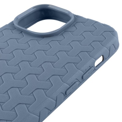 Чохол TPU Weaving для Apple iPhone 13 / 14 (6.1") Blue Чохол TPU Weaving для Apple iPhone 13 / 14 (6.1") Blue